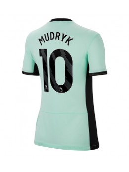 Ženski Nogometna dresi replika Chelsea Mykhailo Mudryk #10 Tretji 2023-24 Kratek rokav